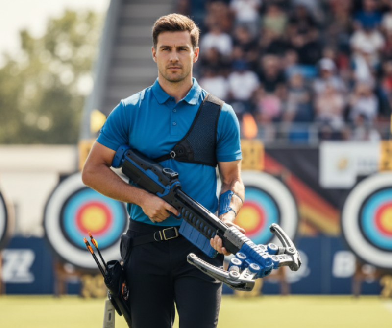 Crossbow WJ554 Adjustable Stock Defense Tool Blue Black